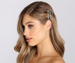 Überstrahlen Sie den Rest Strass-Clips