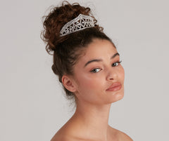Prinzessin Strass Tiara Kamm