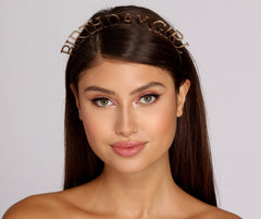 Metall-Stirnband für Geburtstagsmädchen