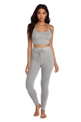 Weich gestricktes Pyjama-Set