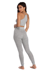 Weich gestricktes Pyjama-Set