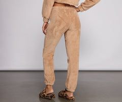 Cozy Cutie Sherpa-Pyjama-Jogginghose