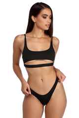 Cut To The Chase Swim Top