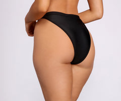 All Summer Long Black Swim Bottoms