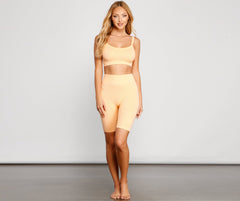 Bralette de punto gofre Casual Cutie