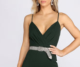 Rin encendido con cinturón glamuroso