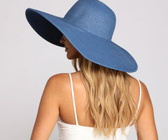 Sombrero de paja extra flexible