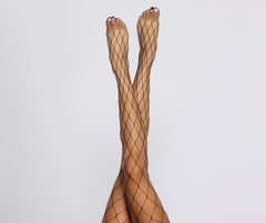 Statement Fishnet Tights