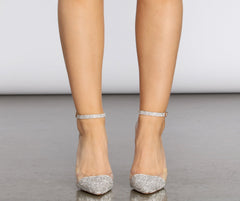 Pump It Up Strass Heels