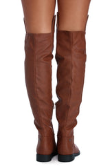 Ready To Ride Faux Leather Boots