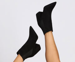 Botines de ante sintético Downtown Stroll