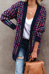Sending Warm Wishes Colorful Knit Cardigan