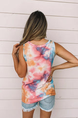 Voller Sonnenschein Tie-Dye Tank Top