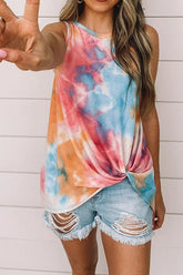 Voller Sonnenschein Tie-Dye Tank Top
