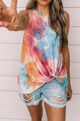 Voller Sonnenschein Tie-Dye Tank Top