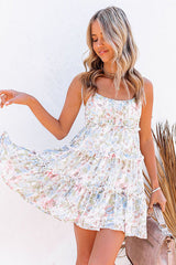 Fairytale Bliss Printed Skater Dress