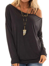 Einschultrige Damen T-Shirts