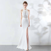 Chloe – Formelle Kleider mit Hot Stone-Kragen