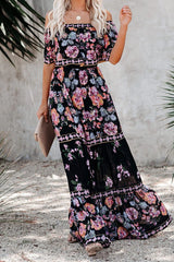 Lost In The Moment Boho Print Maxi Dress