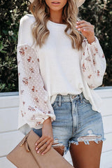 Brighter Days Printed Long Sleeve Top