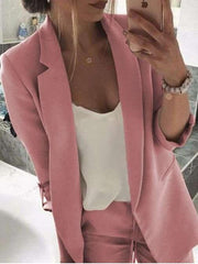 Pure Casual Revers Langarm Blazer