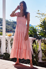 Dreamy Romance Printed Maxi Dress