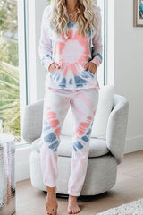 Traje de manga larga con efecto tie-dye Sweet Sunrise