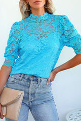 Time For Sunshine Lace Top