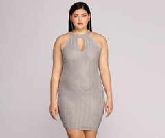 Plus Stunning In Silver Formal Dresses