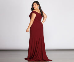 Plus Briar Formal Off The Shoulder Dresses