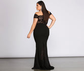 Plus Layla Formal Lace Dresses