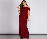 Plus Maddison Sleeveless Mermaid Dresses