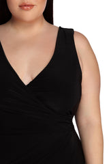 Plus Karla Formal Wrap Dresses