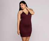 Plus Midnight Dreams Bodycon Dresses