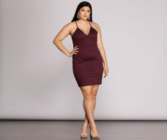 Plus Midnight Dreams Bodycon-Kleider