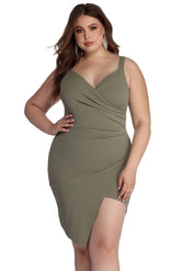 Vestidos asimétricos Plus Hot Stuff