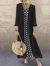 Vestido de dos piezas Vestido largo maxi