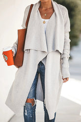 Starting Now Long Sleeve Cape Cardigan