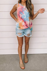 Voller Sonnenschein Tie-Dye Tank Top