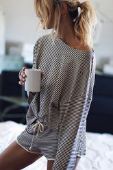 Traje casual a rayas Bring Me Back