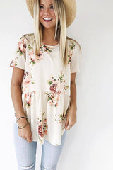 Pleasant Surprise – T-Shirt mit Blumenmuster