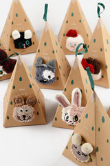 Calcetines de terciopelo coral con diseño de animales