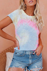 It's a Mood Tie-Dye Kurzarm-Top