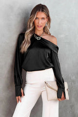 Under The Lights Stain Long Sleeve Top