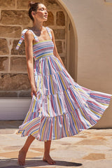 Dreamy Romance Printed Maxi Dress