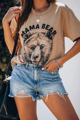 Kurzarm-Oberteil „Only For You“ mit Grafik