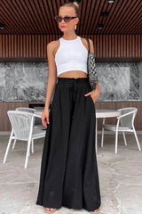 On My Heart – Leinenhose mit weitem Bein