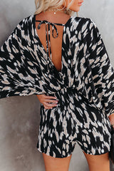 Next Vacay Printed Romper