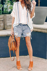 Better with You Colorful Stripe Shirt