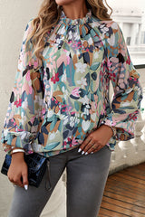 Tried And True Print Long Sleeve Top
